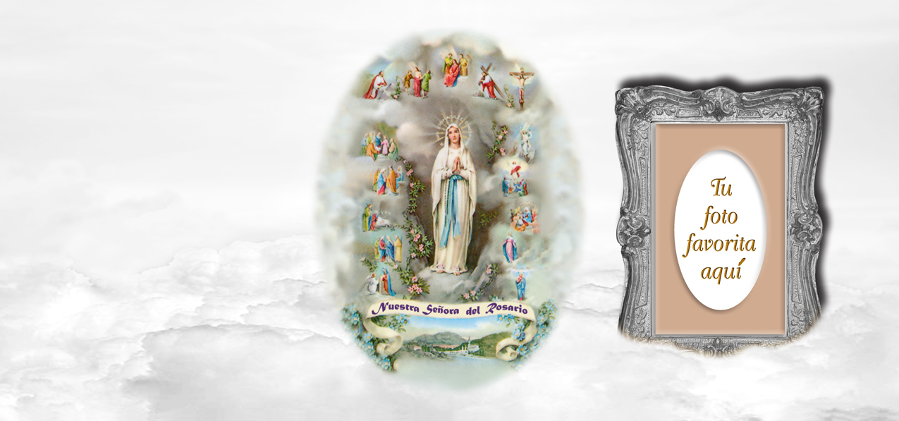 Nuestra Senora del Rosario White Clouds (Spanish)